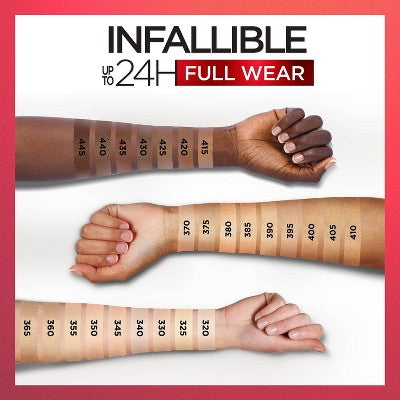L'Oreal Paris Infallible Full Wear, Full Coverage, Waterproof Concealer 325 Eggshell 0.33 fl oz - Imperfect Container