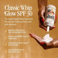 Vacation Classic Whip Glow SPF 30 4 fl oz - Imperfect Container