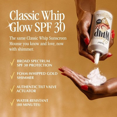 Vacation Classic Whip Glow SPF 30 4 fl oz - Imperfect Container