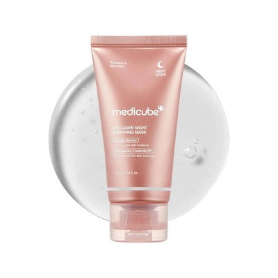 medicube Collagen Night Wrapping Face Mask Korean Skincare 2.53 fl oz - Imperfect Box