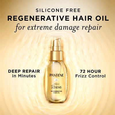 Pantene Miracle Rescue Regenerative Hair Oil 2.0 fl oz - New