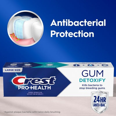 Crest Pro-Health Gum Detoxify Deep Clean Toothpaste 4.8oz - Imperfect Box