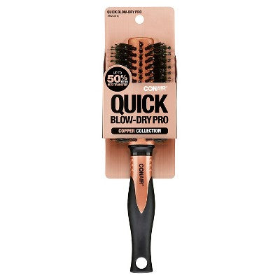 Conair Copper Pro Porcupine Round Hair Brush Small Barrel All Hair - Imperfect Container