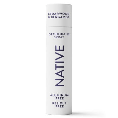 Native Deodorant Spray Cedarwood & Bergamot 3.5oz - Imperfect Container