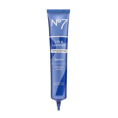 No7 Lift; Luminate Triple Action Face Serum 1.69 fl oz - Imperfect Box