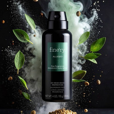 fine'ry. Men's Deodorant Spray Alleged 4oz - Imperfect Container