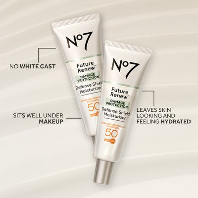 No7 Future Renew Moisturizer SPF 50 1.69oz - Imperfect Box
