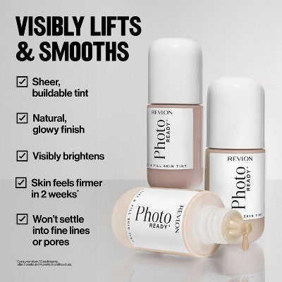 Revlon PhotoReady Lift & Fill Skin Tint - Multi-Use Glow Enhancer 150 1 fl oz - Imperfect Container