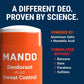 Mando Deodorant Plus Sweat Control Extra Strength Smooth Solid Stick Cedar Grove 2.6oz - Imperfect Container