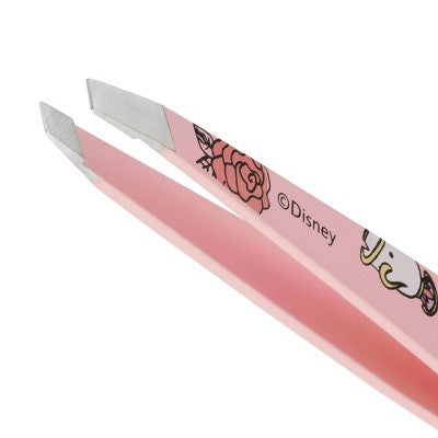 Tweezerman Full Slant Stainless Steel Tweezers Disney Belle - New