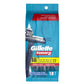 Gillette Sensor2 Base Fixed Head Men&#39;s Disposable Razors 18ct - Imperfect Box