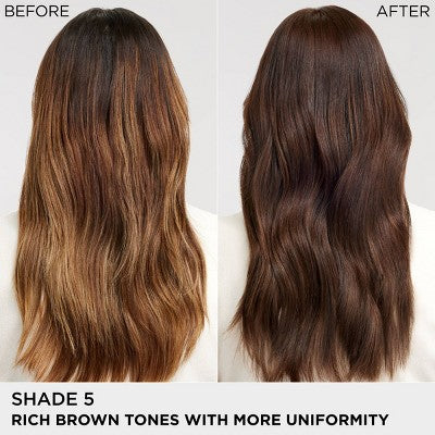 L'Oreal Paris Colorsonic Permanent Hair Color Cartridge Device Sold Separately Medium Brown Natural 5 - Imperfect Box