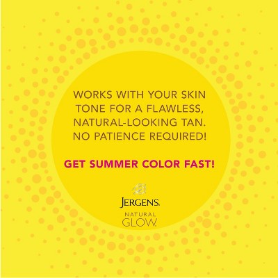 Jergens Natural Glow Instant Moisturizing Self Tanner Tanning Foam Deep Bronze 6 fl oz - New