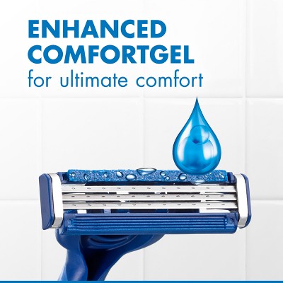 Gillette Sensor3 Comfort Men's Disposable Razors 12ct - Imperfect Box