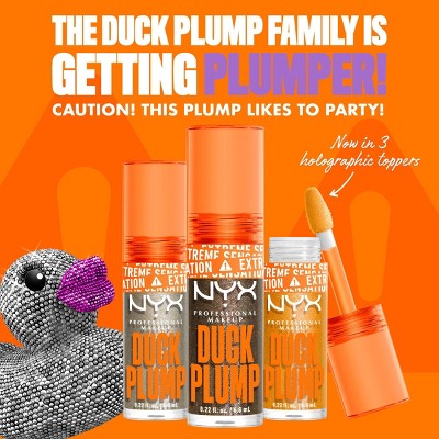 NYX Professional Makeup Duck Plump High Pigment Plumping Lip Gloss Onyxpected 0.23 fl oz - New