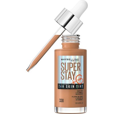 Maybelline Super Stay 24HR Skin Tint Foundation Serum with Vitamin C 338 1 fl oz - Imperfect Container
