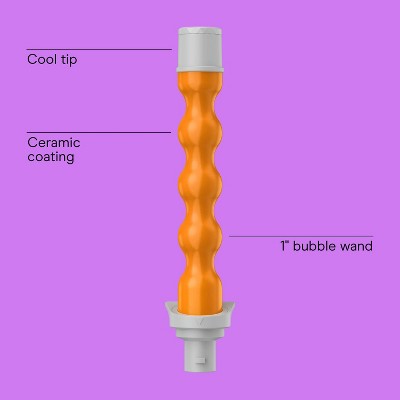 Conair Style Chemistry Bubble Curling Wand Attachment For Use With Style Chemistry Starter Kit Power Handle Orange 1" - New