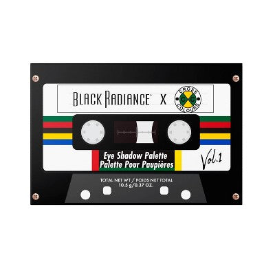 Black Radiance Cross Colors Playlist Eyeshadow Palette 0.37oz - Imperfect Box