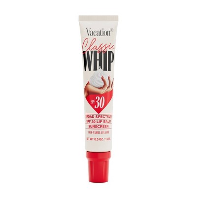 Vacation Sunscreens Classic Whip Lip Balm SPF 30 0.2oz - Imperfect Box
