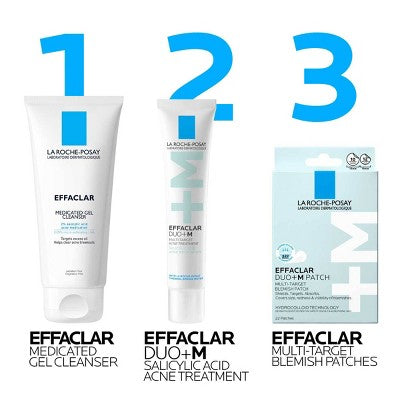 La Roche Posay Effaclar Duo + M Multi Target Acne Treatment Travel Size 1.35 fl oz - Imperfect Box