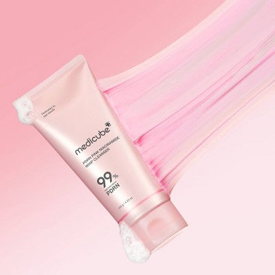 medicube PDRN Pink Niacinamide Whip Cleanser Korean Skincare 4.23oz - Missing Box