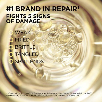 L'Oreal Paris Elvive Total Repair 5 Protein Recharge Leave In Conditioner 5.1 fl oz - Imperfect Container