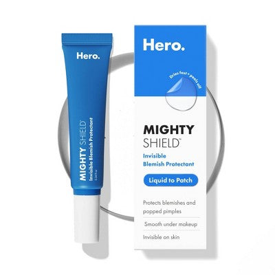 Hero Cosmetics Mighty Shield Liquid Patch Invisible Blemish Protectant 10ml - Imperfect Box