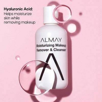 Almay Moisturizing Makeup Remover & Cleanser 4 fl oz - Imperfect Container