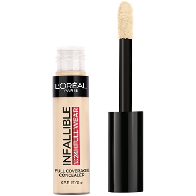 L'Oreal Paris Infallible Full Wear, Full Coverage, Waterproof Concealer 325 Eggshell 0.33 fl oz - Imperfect Container