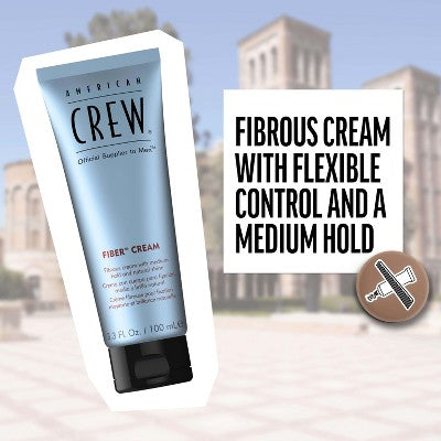 American Crew Fiber Hair Styling Cream  3.3 fl oz - New