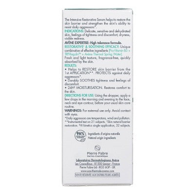 Avene Cicalfate+ Intensive Skin Restorative Face Serum 13.2  - Imperfect Box