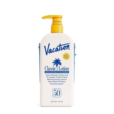 Vacation Classic Lotion Sunscreen SPF 50 20 fl oz - Imperfect Container