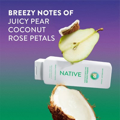 Native Mineral Sunscreen with Zinc Oxide Pear & Coconut Water SPF 30 7oz - Imperfect Container