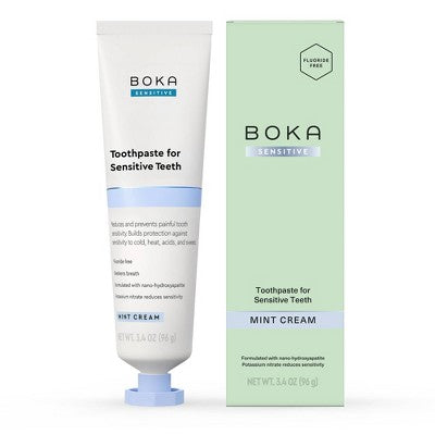 Boka Sensitive Toothpaste 3.4oz - Imperfect Box