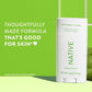 Native Solid Deodorant for Women & Men Cucumber & Mint  2.65oz - New