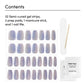 Dashing Diva Glaze Semi-Cured Gel Nail Polish Strips Baila con Fuego 32ct - New
