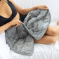 nodpod Weighted Pod For Your Body Microplush Compact Weighted Blanket Elephant Gray - New