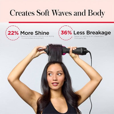 Revlon One-Step Volumizer Original Blow Dry Brush Blue - Imperfect Box