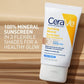 CeraVe Hydrating Mineral Tinted Face Sunscreen Lotion SPF 30 Medium 1.7 fl oz - Missing Box