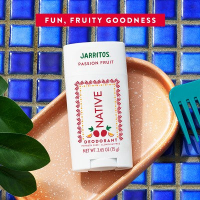 Native Deodorant for Women & Men - Limited Edition Jarritos Passion Fruit 2.65oz - New