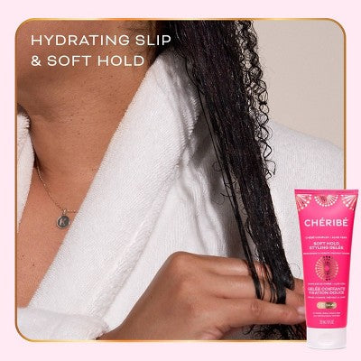 ⁠Cheribe Soft Hold Gelee with Chebe Complex + Aloe Vera Styling Gel 8 fl oz - New
