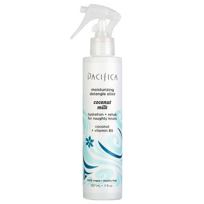 Pacifica Coconut Milk Leave on Detangling and Repair Spray  7 fl oz - New