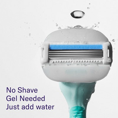 Flamingo Moisture Plus with 2 Razor Blade Cartridges Seafoam - Imperfect Box