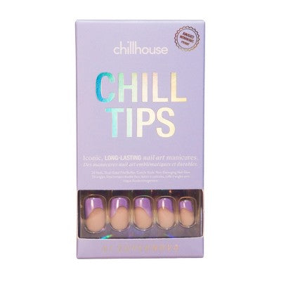 Chillhouse Chill Tips Press-On Fake Nails AI Supernova 24ct - Imperfect Box
