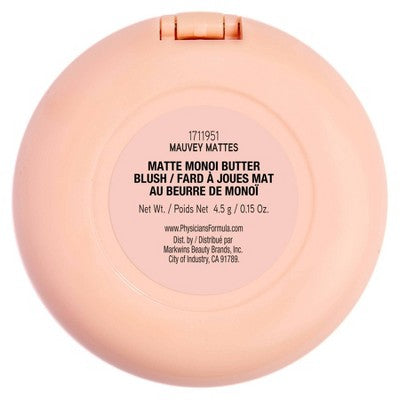 Physicians Formula Murumuru Butter Matte Monoi Blush Mauvey Mattes 0.15oz - Imperfect Box