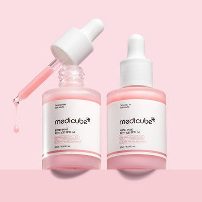 medicube PDRN Pink Peptide Serum Korean Skincare - Imperfect Box