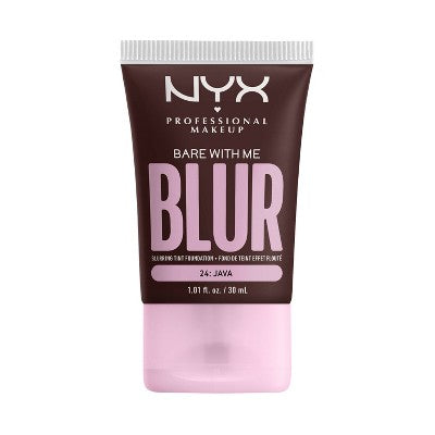 NYX Professional Makeup Bare With Me Blur Tint Soft Matte Foundation 24 Java 1.01 fl oz - New