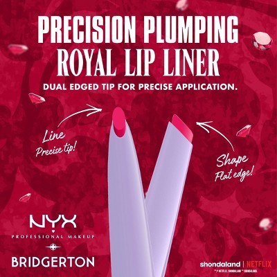 NYX Professional Makeup Bridgerton Royal Treasures Lip Kit 03 2pc - Imperfect Box