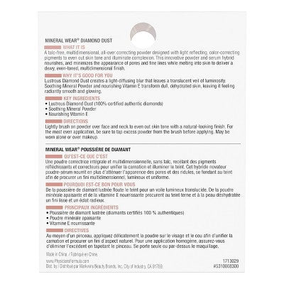 Physicians Formula Mineral Wear Diamond Dust Corrector 0.2oz - Imperfect Box