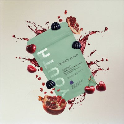 Imarais Beauty Youth Anti-Aging Gummies Vegan and Sugar-Free 30ct - Imperfect Container